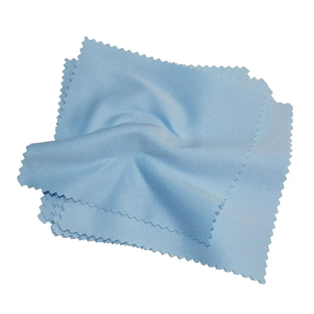 FIXFANS 50Pcs 10cm Microfiber Cloth Anti Static for Cleaning Glasses Electronics Mobile Phone Computer Screen Lens Clean Tool