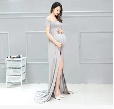 

Maternity Dress Elegant lace Maternity dress Photography Props Long dress pregnant women clothes Fancy Pregnancy Photo props