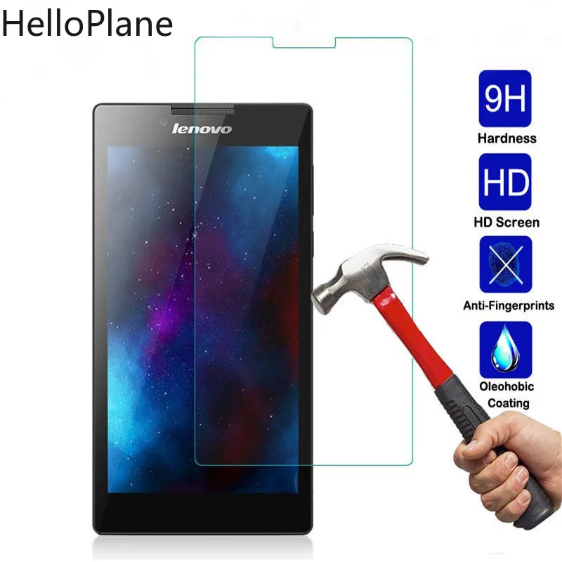 Tempered Glass For Lenovo Tab 2 A7-10 A7-10F A7-20 A7-20F A7-30 A7-30HC A7-30DC Tab2 A7 20 30 Screen Protector Tablet Film