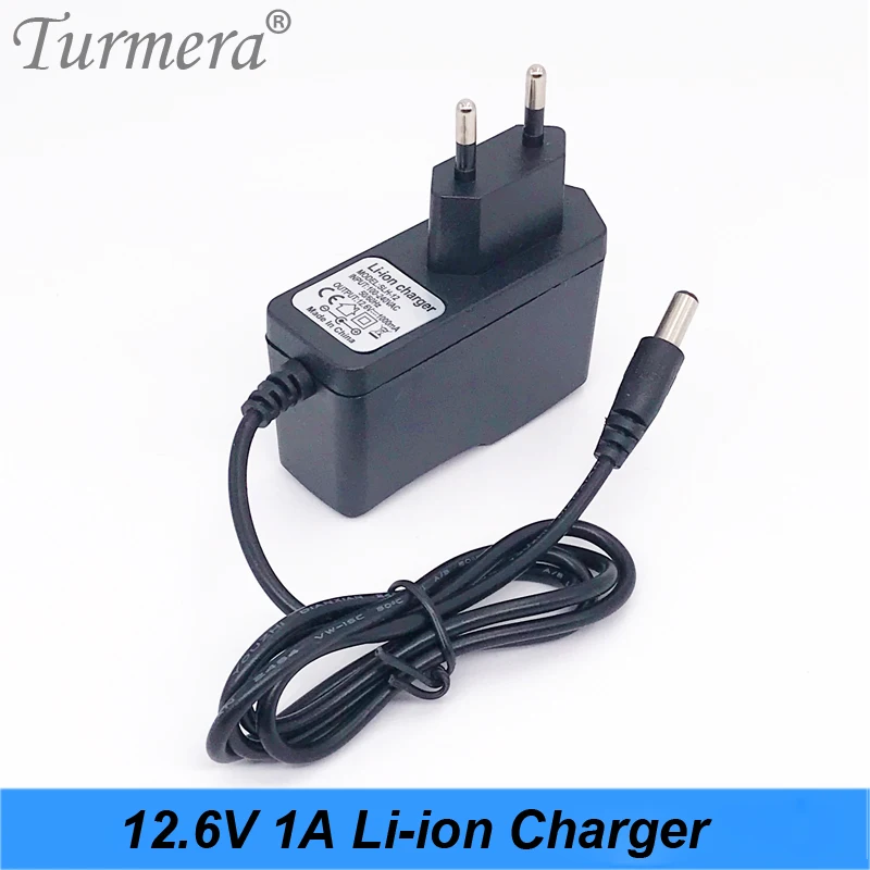 Cargador de batería de litio 12,6 V 16,8 V 21V 25V 1A 1.3A 18650 DC 5,5 MM * 2,1 MM 110-220V cargador de batería de iones de litio para destornillador