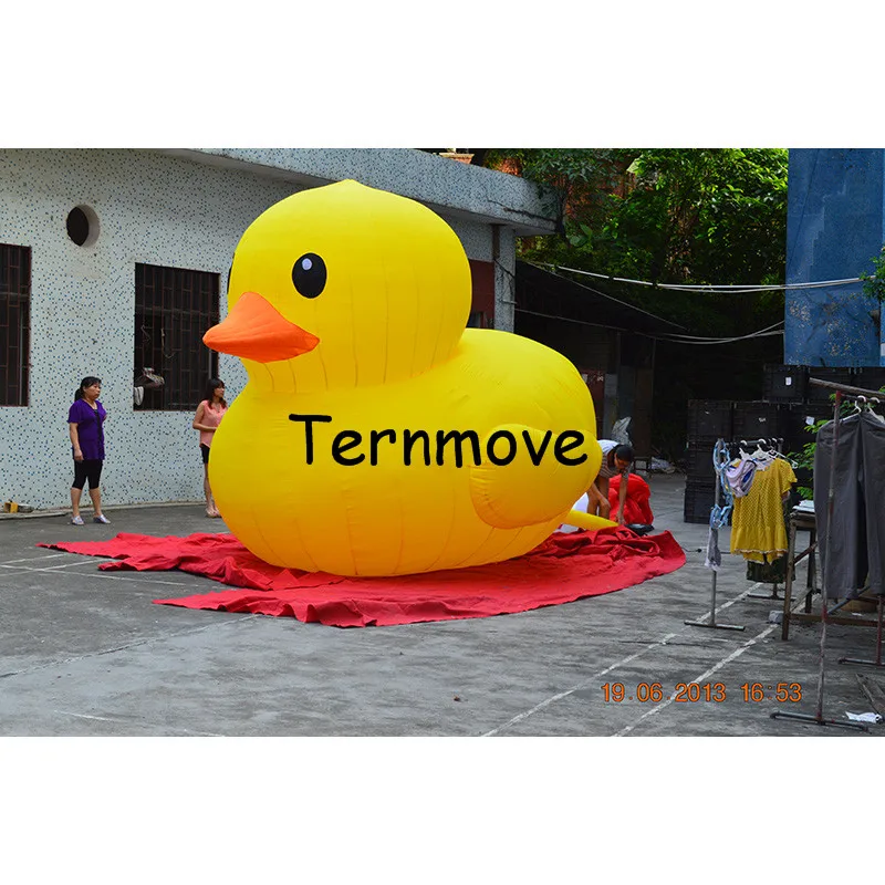 

Giant Inflatable Yellow Air Duck, Custom Inflatable Replicas, Cold Air Blown Inflatable Model for City sign,city image