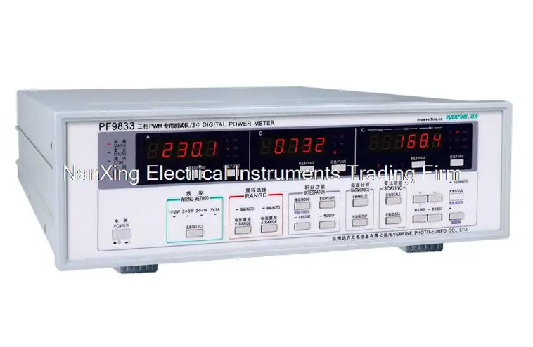 

Fast arrival EVERFINE PF9833 PWM DIGITAL POWER METER 150V,50A
