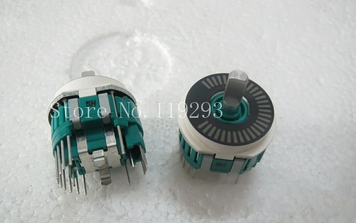 

[BELLA]Genuine imported from Japan ALPS encoder EM20B4014A01 40.4 Stepping with light switch--1pcs/lot