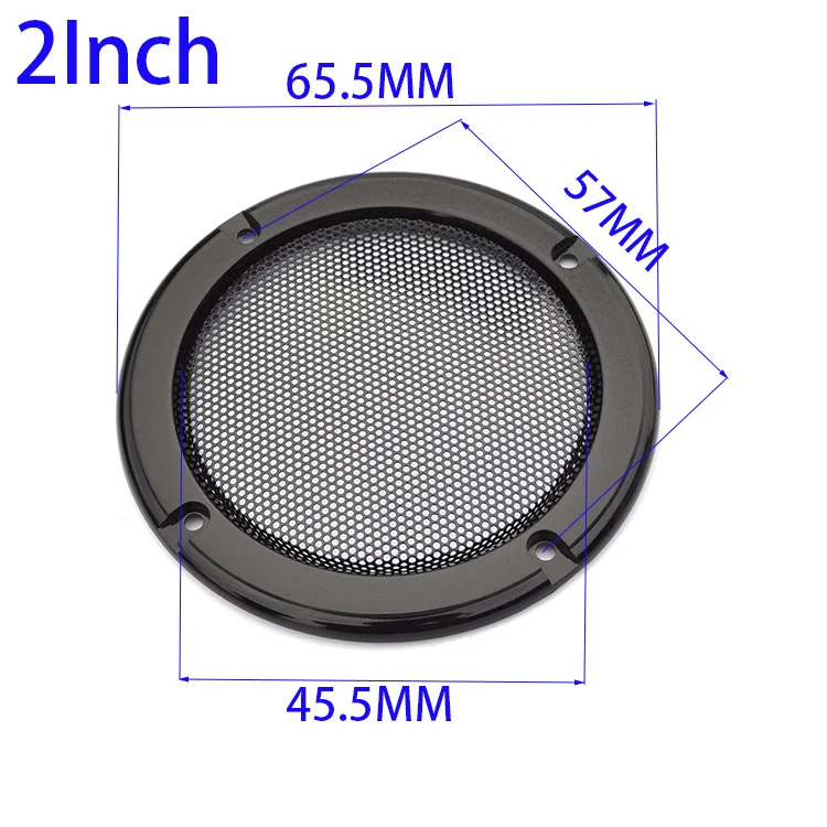 Tenghong 2 stücke Lautsprecher Net Abdeckung 2 4 5 6,5 Zoll Ersatz Lautsprecher Schutzhülle Mesh Net Abdeckung Grille Kreis Lautsprecher zubehör – Detail 3