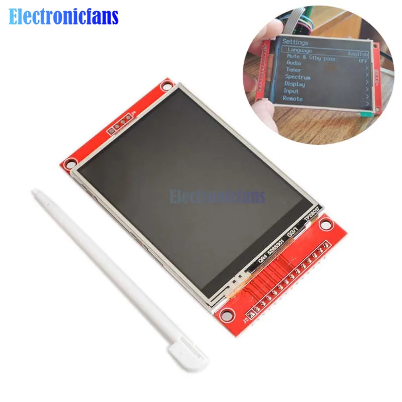 3,2 Zoll 320x240 TFT LCD-Modul-Display mit Touchpanel ILI9341 Treiber-IC SPI-Schnittstelle für MCU 240RGB – Detail 7