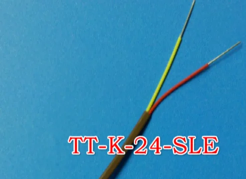 Free Ship 10M Good K/J/T Type Thermocouple Temperature Measurement line GG-K-24-SLE ,TT-K-24-SLE,TT-T-24-SLE THERMO-COUPLE WIRE