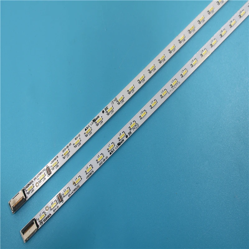 

2piece/lot Original LED TV Backlight Strips for Konka LED47R5500PDF KPL+470B1LED2 35018081 60-LEDs 525mm