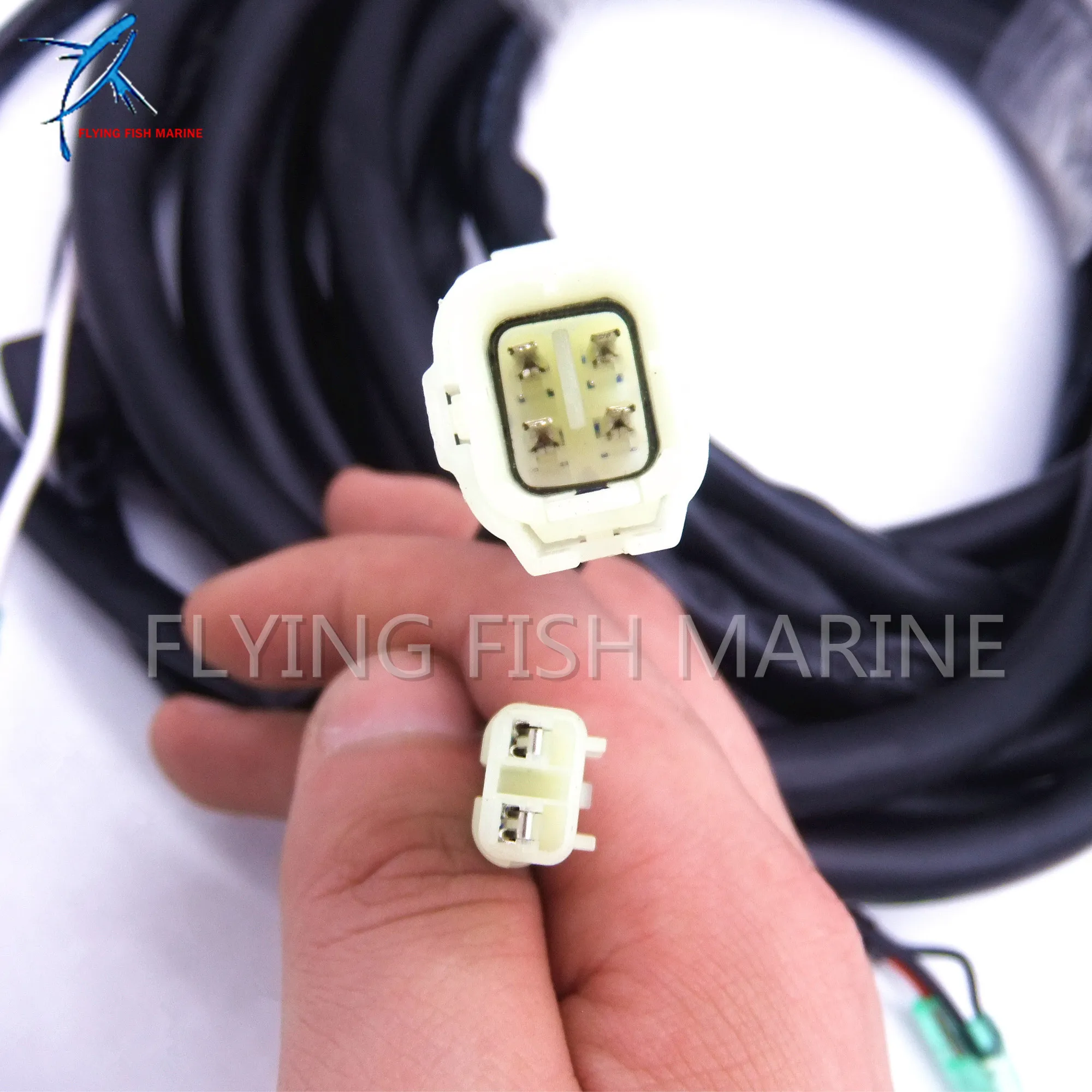 Remote Control Box With PTT 8P 6.9M 36620-93J02 22.6FT Main Wiring Harness For Suzuki Outboard Motor