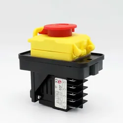 KEDU KJD11 230/400V 16/12A JD3 Relay Electromagnetic Switch On Off Emergency Stop Pushbutton Switches for Industrial Equipment