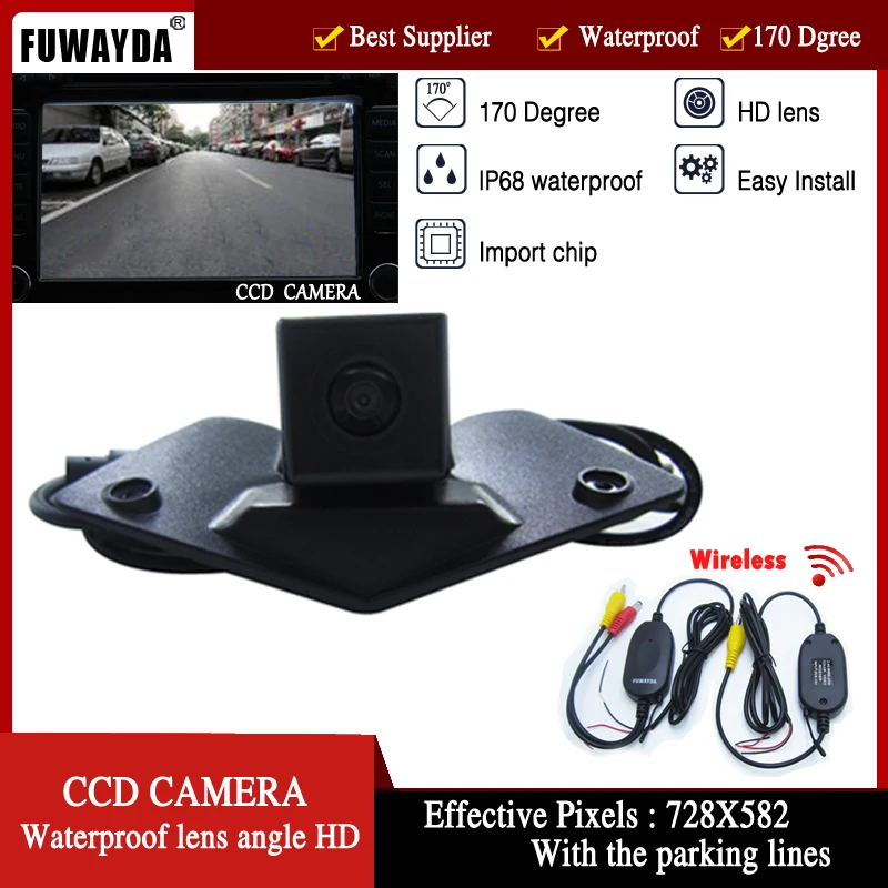 

FUWAYDA wireless car front view camera SONY car Logo mark for Benz Mercedes Vito Viano A B C E G GL SLK GLK SL R GLA CL CLA AMG