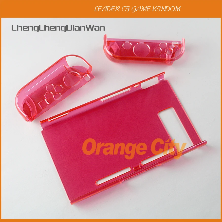 1set Anti-Scratch Transparent Clear Hard Back Case for Nintend Switch NS Console Crystal Shell Cover for NS Switch Skin