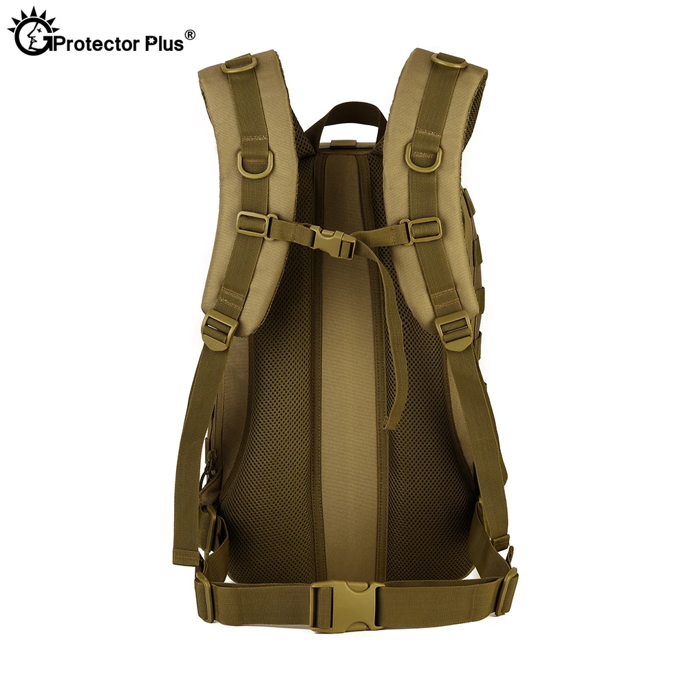 Mochila táctica PROTECTOR PLUS de nailon para exteriores, duradera, para montar, montañismo, viajes, escalada, bolsa Unisex de alta capacidad