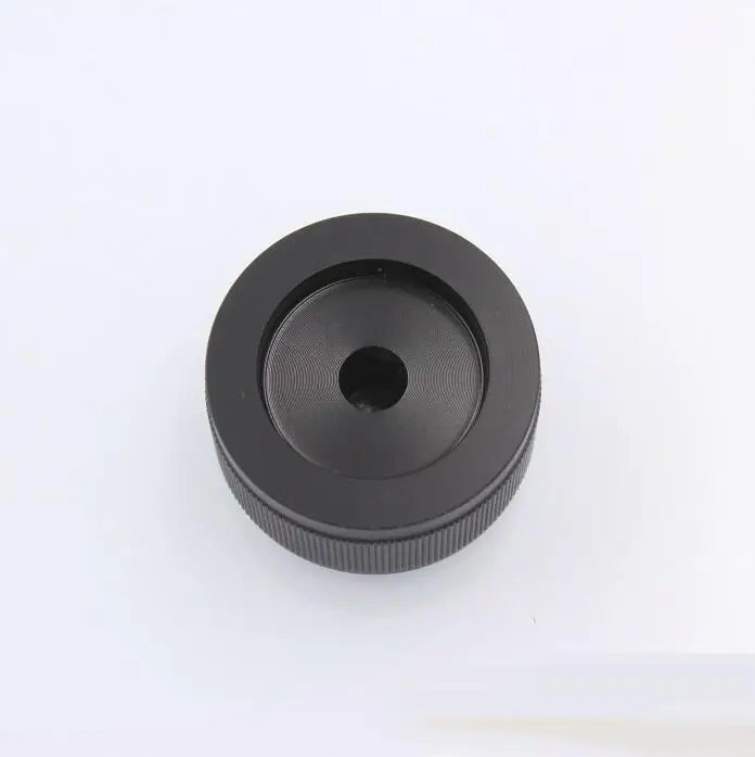 1PCSอลูมิเนียมลูกบิดหลอดเครื่องขยายเสียงCDปริมาณลูกบิดPotentiometer Cap 30X16 มม.จุด