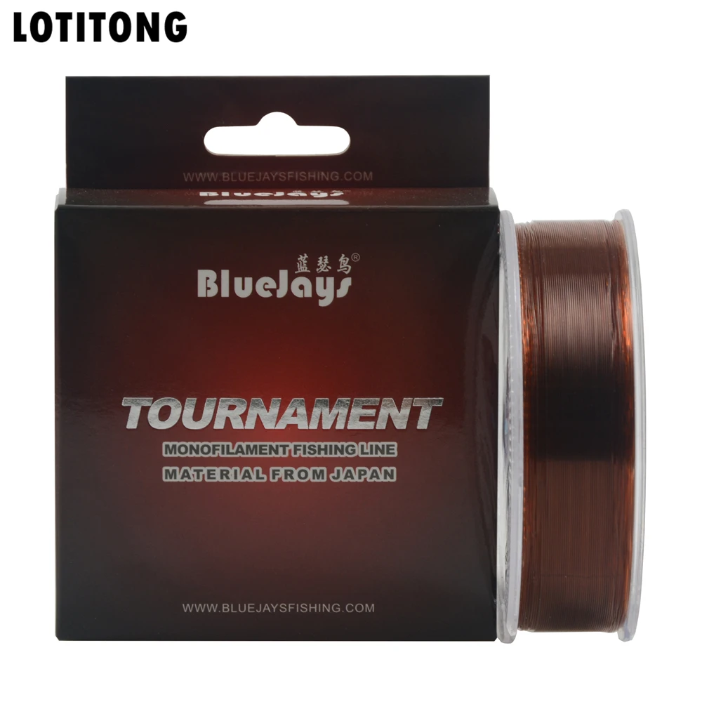 LOTITONG Stealth Fishing Line Super Strong Japanese 200M Transparent Nylon Line Monofilament Copolymer Line Crap Fishing Line