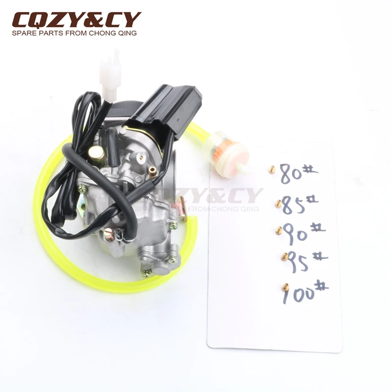 19mm Scooter Carburetor for BAOTIAN BT49QT 50cc 4-stroke