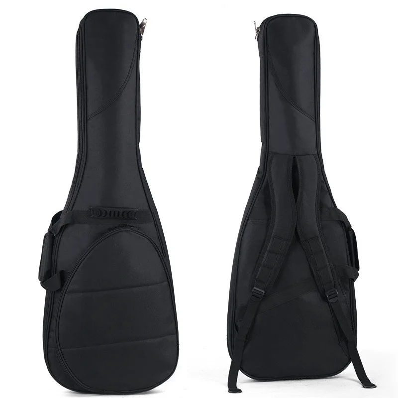 Electric bass guitar bag cover shockproof electric bass case black waterproof bass bag straps standard bass bags