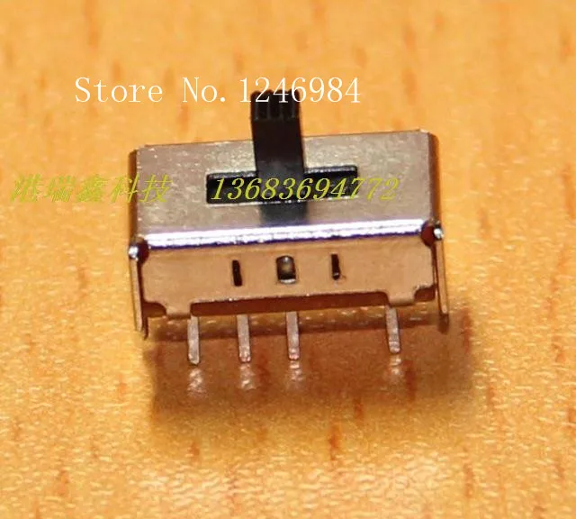 [SA]Small electronic switch toggle switch stalls DC Direct dial slide the power switch SS-23D06--200pcs/lot