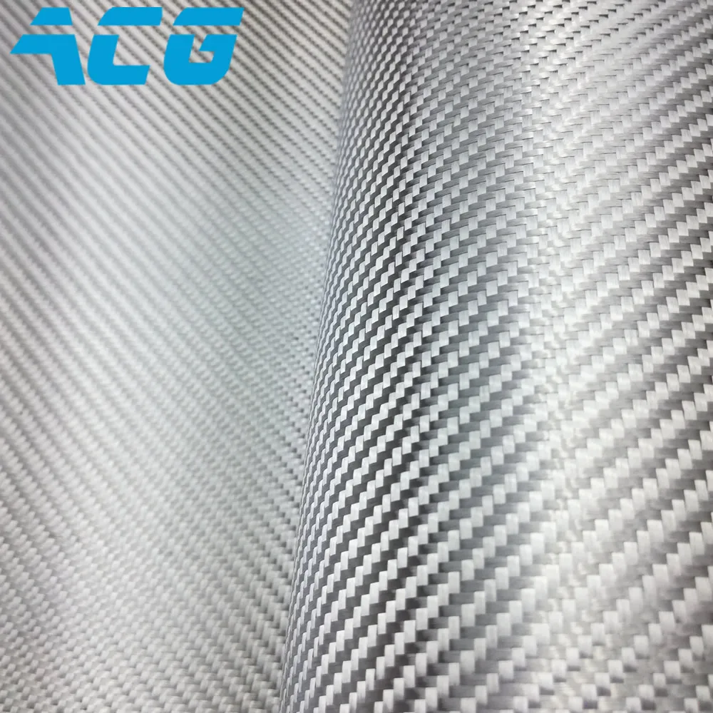 10m/lot electroplated glass fiber silver carbon fiber cloth