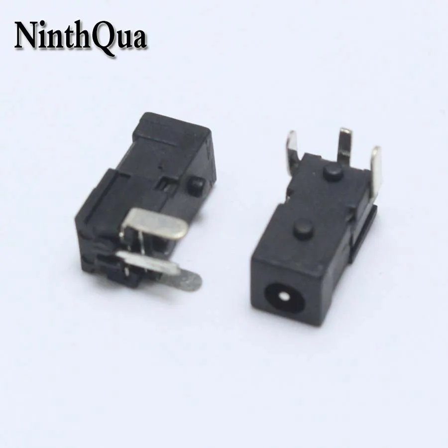 10PCS 2.5*0.7mm DC Power jack Switch Connector 2.5mm*0.7mm 0.5A 30V 3Pin DIP Audio Panel Mounting Socket for TV LCP PDP PC ect