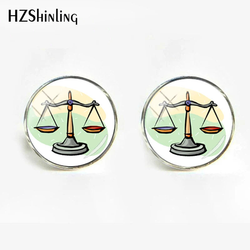 2019 New Fashion Judges Balance Justice Messenger Men\'s Cufflinks Shirt Cuffs High Quality Husband Gifts