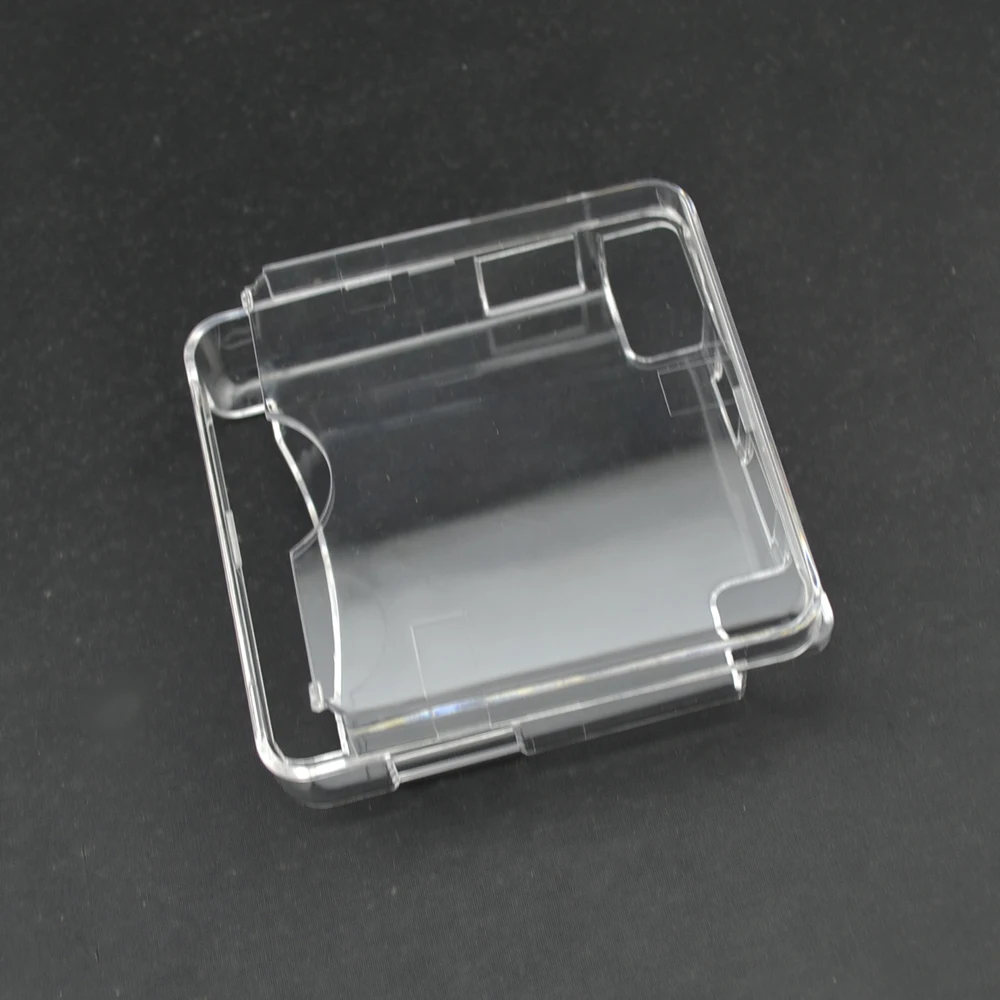 100SETS  Plastic Clear Protective Cases cover For  GBA SP game console