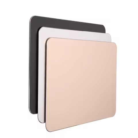 Mini Aluminum Metal Mouse Pad Computer Gaming Mouse Pad for Macbook air pro 13 Xiaomi Laptop Mousepad Metal luxury PC Mouse pad