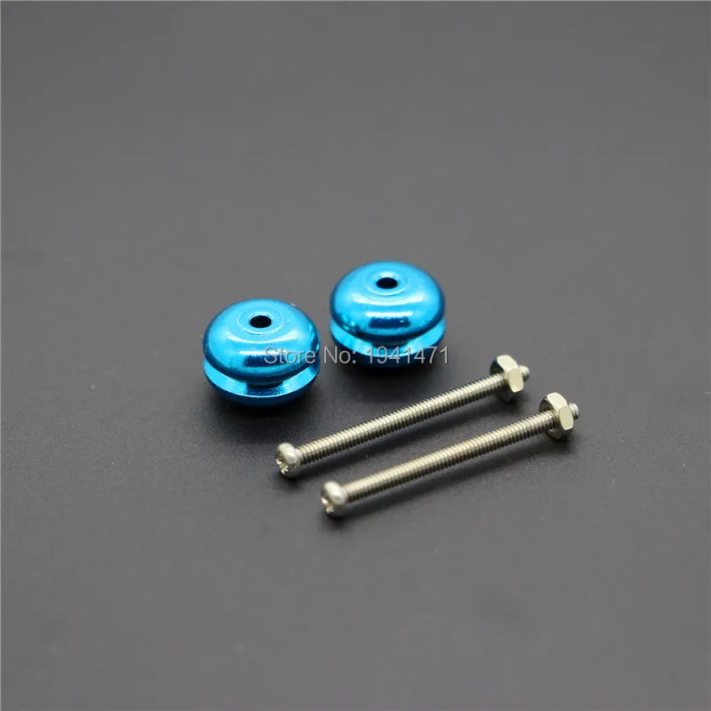 RFDTYGR 4Pcs Copper Colored Mass Damper Block Self-made Parts Tamiya Mini 4WD Copper Colored Mass Damper Block 94843/15392