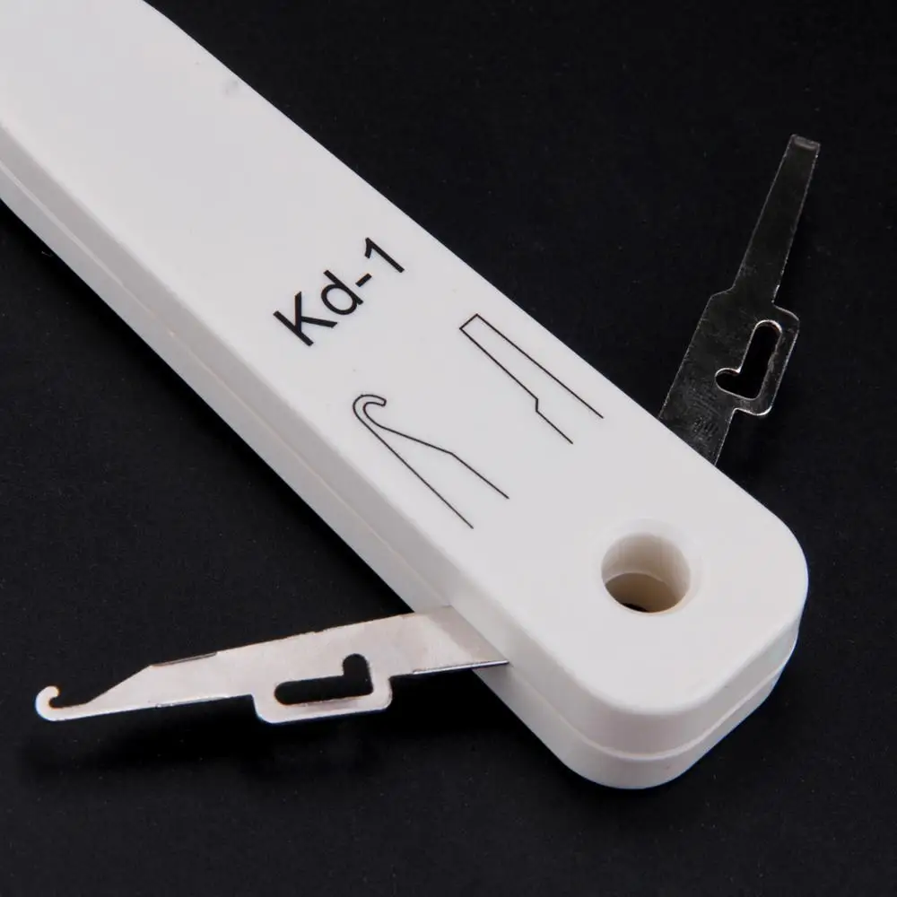 Besegad Ethernet Network Patch Panel Faceplate Punch Down Tool Network Wire Cat5 RJ11 RJ45 Telephone Terminal Insertion Tools