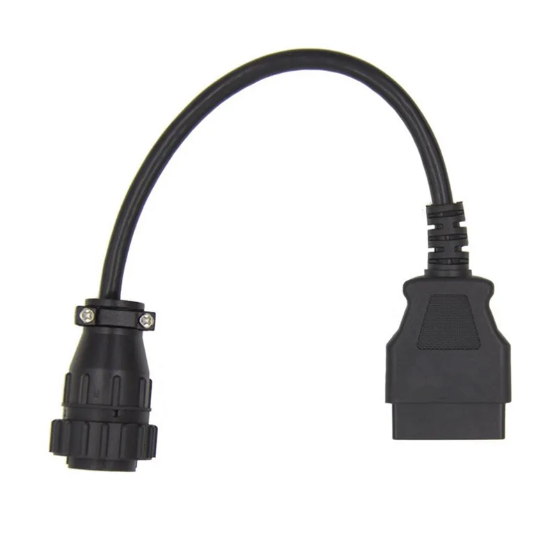 Złącze do ciężarówki Scania 16Pin do OBDII 16Pin żeńskie OBD2 przedłużacz do Scania 16 Pin do 16pin OBD żeńskie OBD2 2 adapter