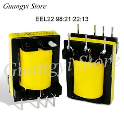 5pcs EEl22 98:21:22:13 All-copper Auxiliary High Frequency Transformer for Inverter Welding Machine