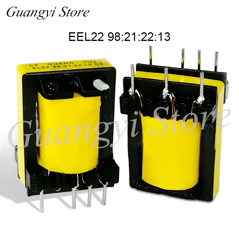 5pcs EEl22 98:21:22:13 All-copper Auxiliary High Frequency Transformer for Inverter Welding Machine