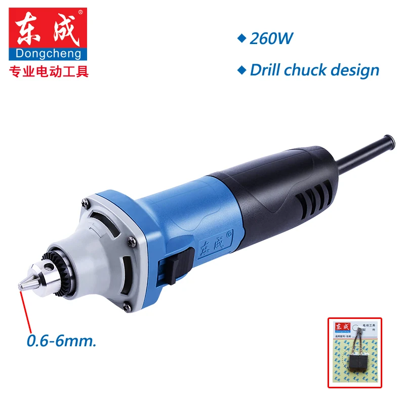 260W Die Grinder & Mini Grinder & Mini Sander 26700rpm Polisher For Metal (Drill Chuck Design Can Use 0.6-6mm Shank)