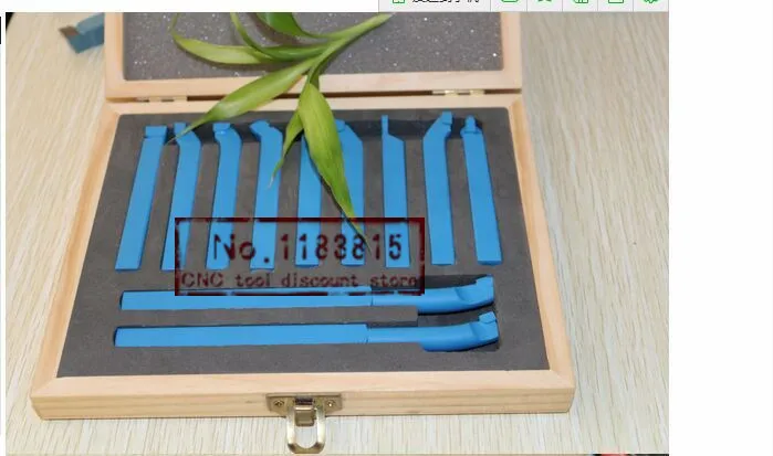 

8mm cemented carbide 11pcs/set turnning tools Lathe turning tool 8mm mini lathe tools set