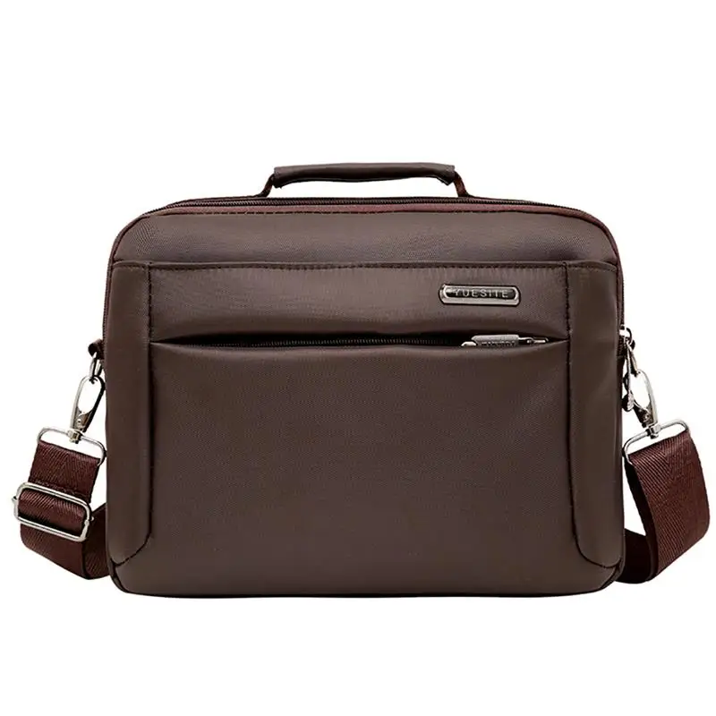 2019 New Men Oxford Handbag Zipper Men Business Polyester Laptop Soft Handle Briefcases Bags Shoulder Crossbody Bag