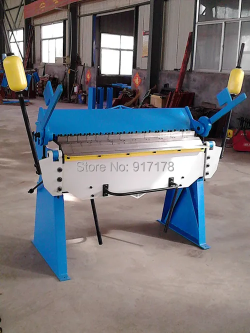 1220*2.5mm hand brake sheet metal brakes bending machine pan and box folding machinery tools