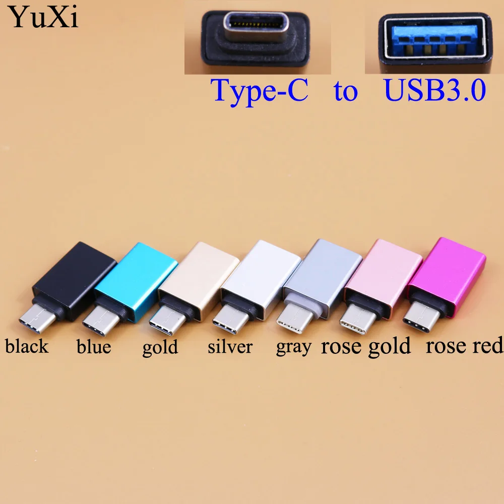 Type-C to USB Adapter OTG Converter USB 3.0 Convert to Type C Port Adapter Charging Sync for Samsung for Huawei P20 OTG Adapter