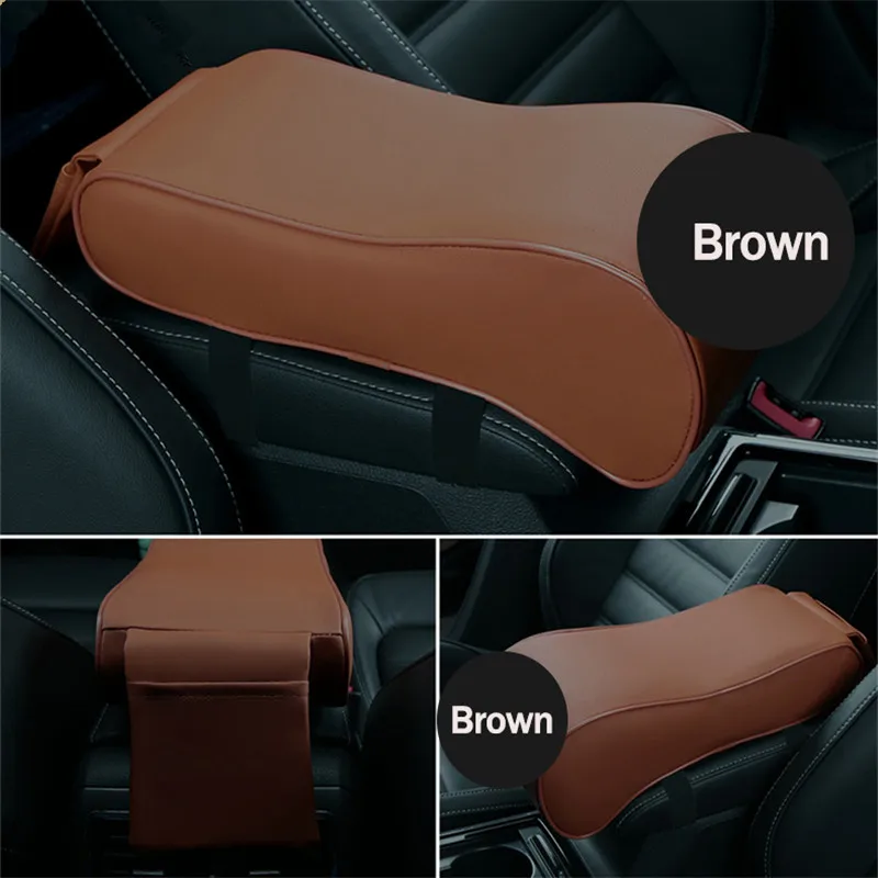 Car Armrest Pad For Audi A1 A3 A4 B6 B8 B9 A3 A5 A6 A7 A8 C5 Q7 Q3 Q5 Q5L SQ5 R8 TT S5 S6 S7 S8