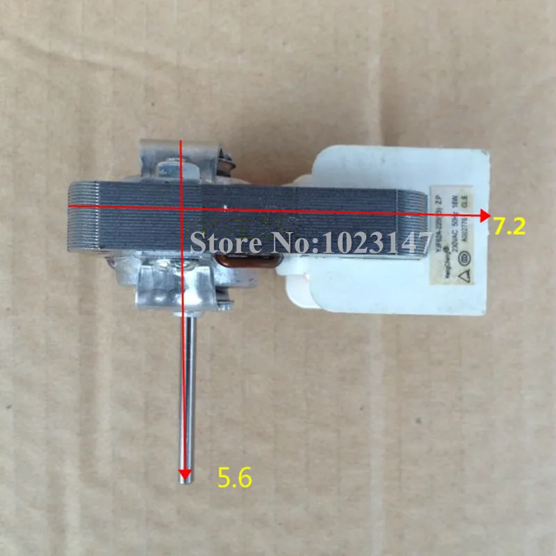 Microwave Oven 2 pin Fan Motop 220V 18W Motor YZ-E6120 MDT-10CEF for Galanz Midea etc. Parts Accessories