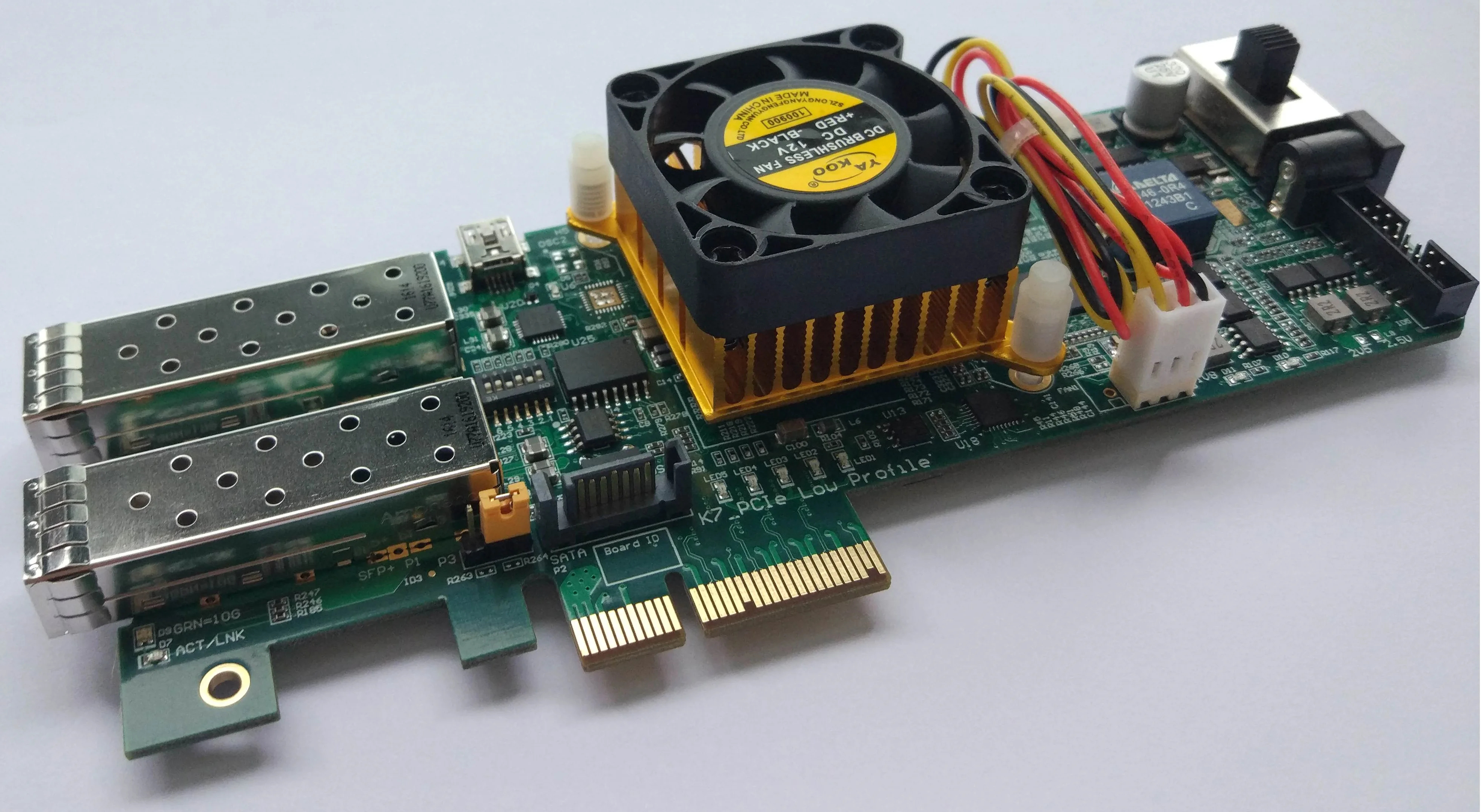 Kintex-7 High Speed Development Board XC7K325T core board PCIe, 10Ge Ethernet Network Ethernet Gigabit Network