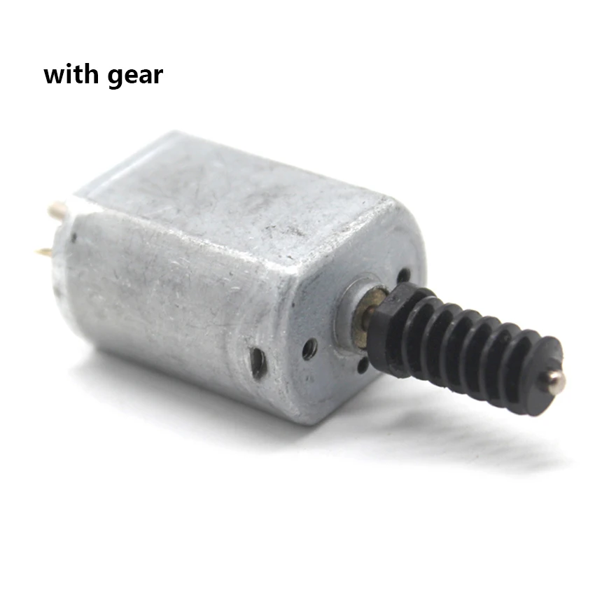 Double shaft worm FK130SH micro dc model motor,DIY 0.6 module worm(Detachable) gear motor