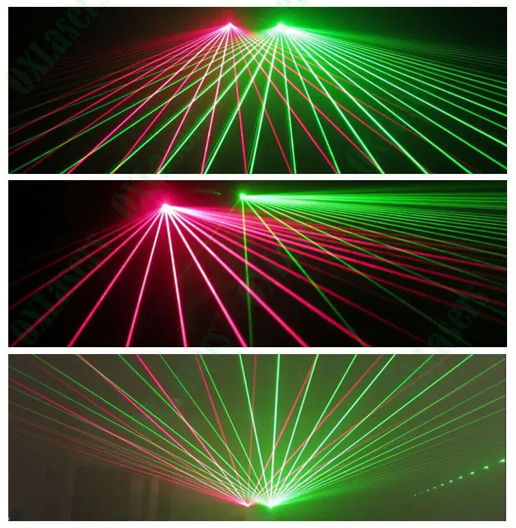 Free shipping Christmas Party Laser Glasses for pub club DJ shows with 1 red laser and 1 green laser