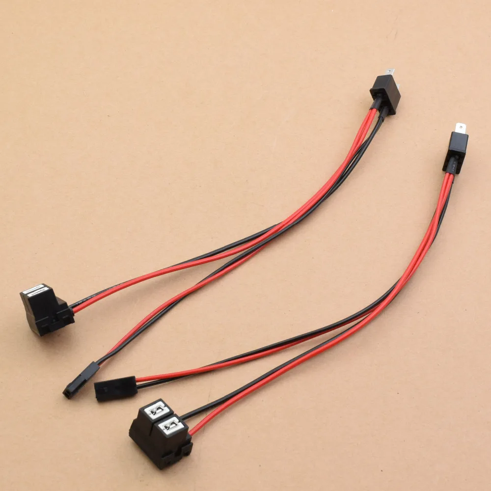 Britune H7 Splitter Retrofit High Beam Projector Relay Harness HID Bixenon Cable Wires For Car Lights Accessories Tuning 12V 35W