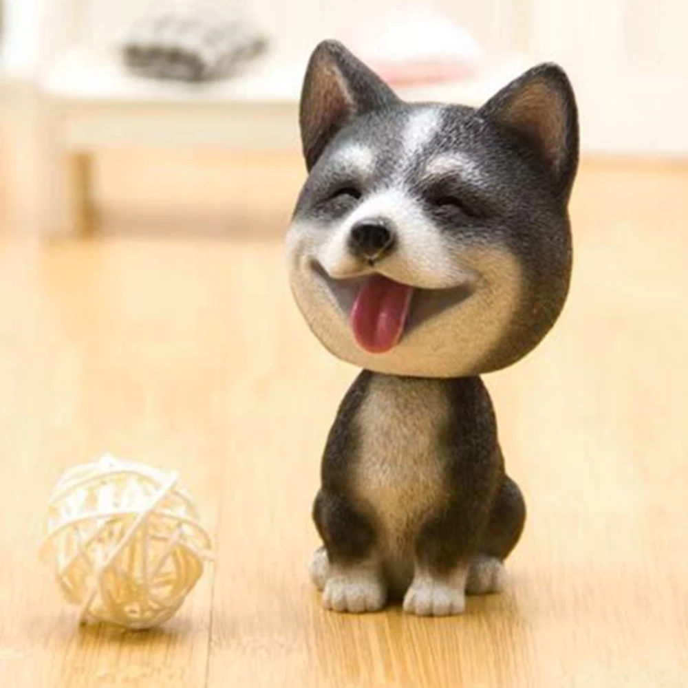 Car Shaking Head Toy for Car Decoration Nodding Dog Auto Shaking Head Dog Dolls Interior Dashboard Decoration Accessories image 5