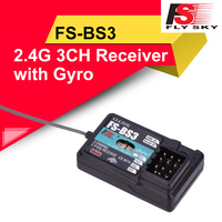 Flysky FS-BS3 BS4 BS6 2.4G 6CH Receiver with Gyro Stabilization System for Flysky FS-IT4S IT4 FS-GT2 FS-GT2E GT2F Remote Control