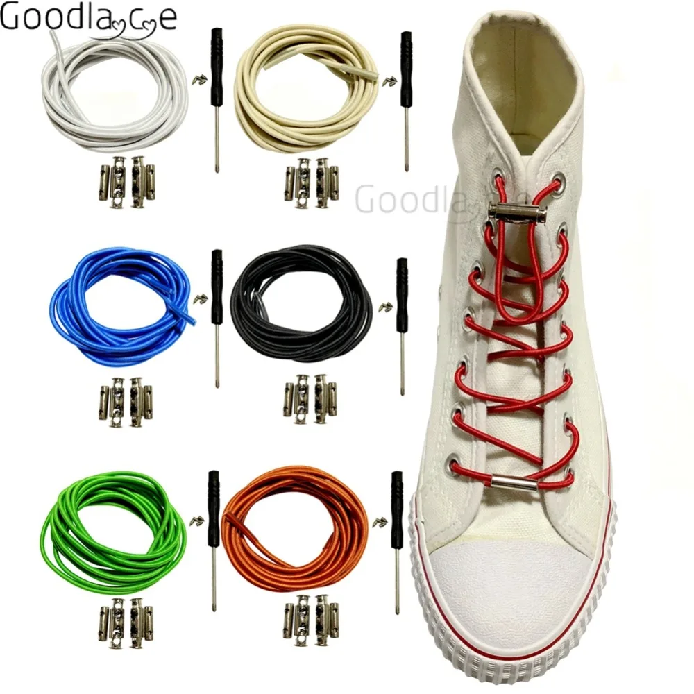 

Elastic Shoelaces Locking Lock Shoe Laces Strings for Running/Jogging/Triathlon/Sports Fitness Tie Free