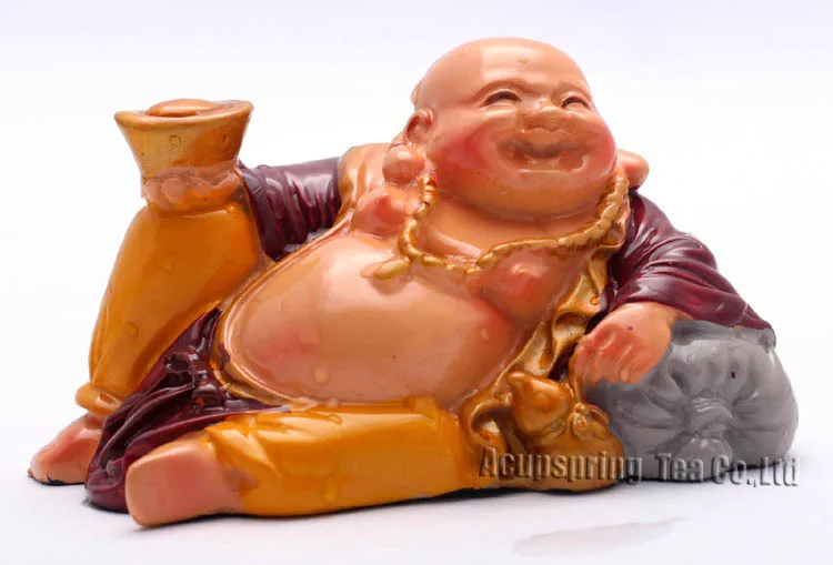 Lucky Allochroic Mascot, Colorful Buddha, Ornament,tea pet,Fengshui, Best Gifts,Novel present,will change color, S1037C