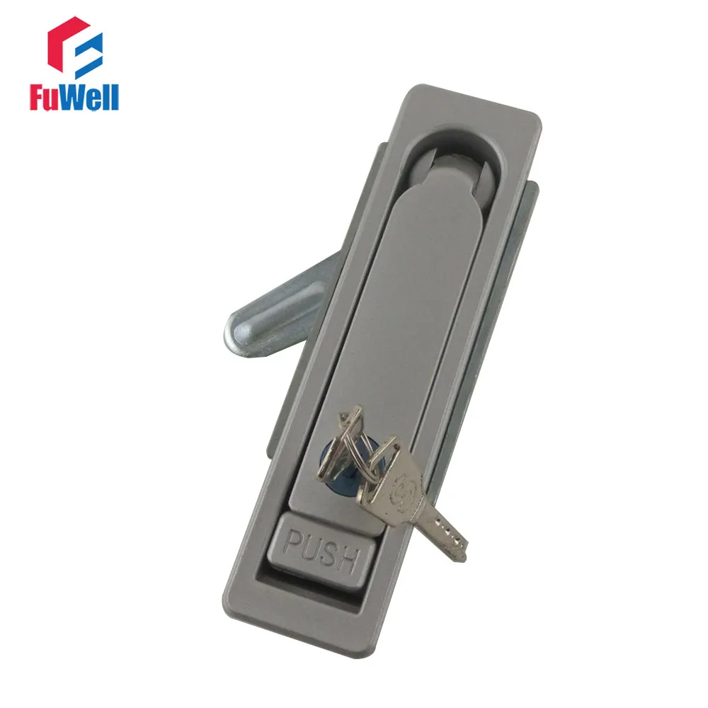 Trava Plana Ms712 com Chaves Botton 149 mm Comprimento Armário Fechadura Porta