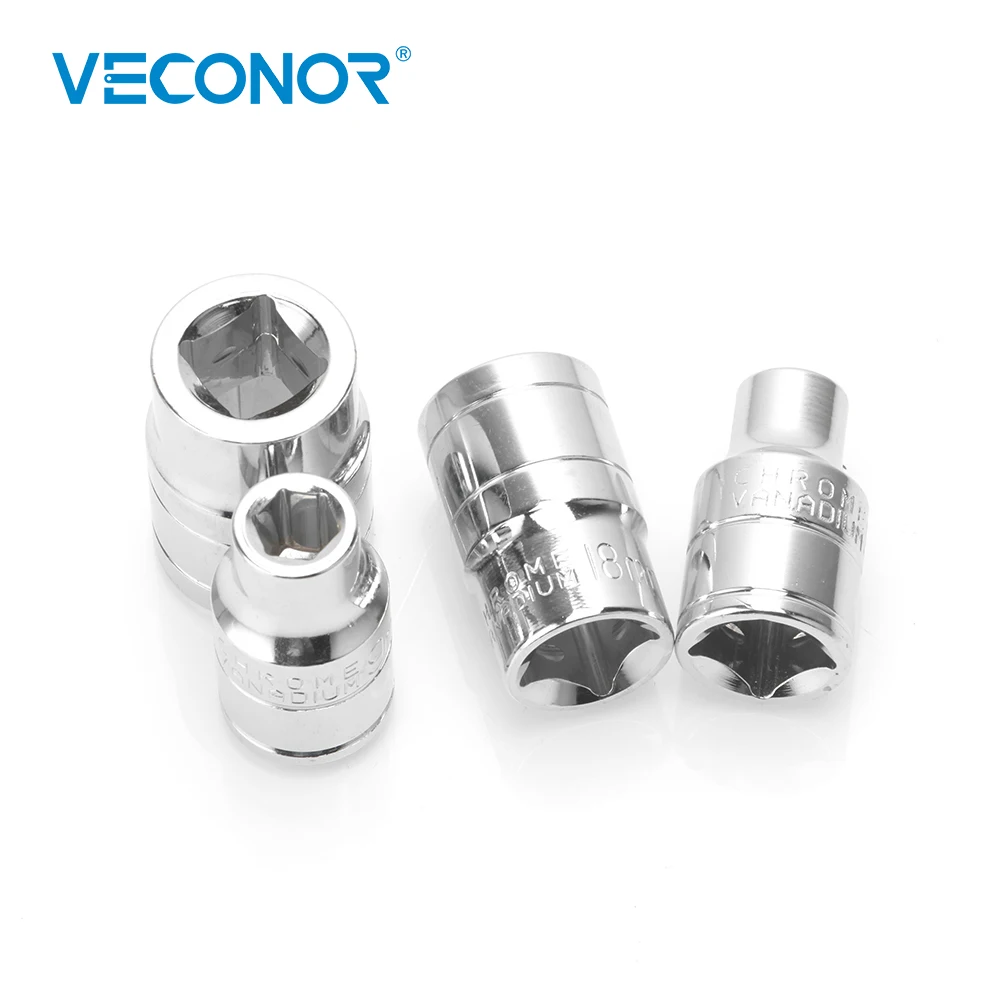 1/2" Drive Metric 6 Point Socket Hand Tool Accessories 16~23mm