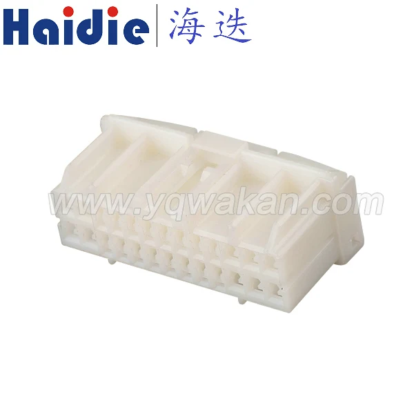 1set 26pin auto electrical housing plug 26way plastic wiring unsealed connector with pins 368136-1