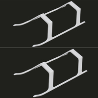 (2Pieces/Lot)ALZRC - Devil X360 Landing Skid - White X360 Helicopter Parts DX360-30-W